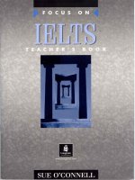 Focus on IELTS  teacher`s book