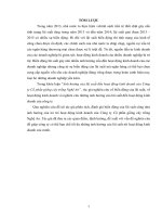 Ảnh hưởng của lãi suất đến hoạt động kinh doanh của Công ty Cổ phần giống cây trồng Nghệ An