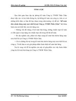 Kế toán bán nhóm hàng máy móc thiết bị tại Công ty TNHH Thần Châu