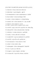 CẤU TRÚC cần BIẾT để làm bài tập VIẾT lại câu