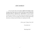 Nghiên cứu tác động của việc xây dựng cảng vũng áng tới sản xuất và đời sống của ngư dân đánh bắt gần bờ tại xã kỳ lợi – huyện kỳ anh – tỉnh hà tĩnh