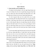 Tăng cường xử lý nợ xấu tại ngân hàng đầu tư và phát triển việt nam 