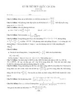 ĐỀ THI THỬ TN THPT QUỐC GIA 2016