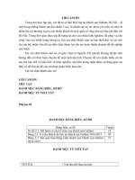 Giải pháp marketing phát triển thị trường khách quốc tế của khách sạn Gallant, Hà Nội