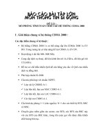 Đề tài mô phỏng tính toán thiết kế hệ thống CDMA 2000 