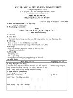 Giáo án 3 tuổi chọn bộ chuấn mới nhất 2016