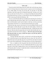 Phát triển chính sách kênh phân phối hàng thực phẩm của công ty cổ phần kinh doanh và chế biến thực phẩm Hà Nội trên thị trường Hà Nội