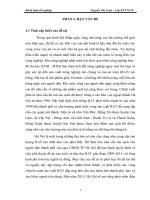 Thực trạng liên kết bốn nhà trong sản xuất và tiêu thụ rau cải bắp tại xã văn đức   gia lâm   hà nội