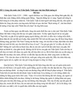 Lòng yêu nước của trần quốc tuấn qua văn bản hich tướng sĩ