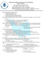 đề thi Kinh tế vi mô DE1