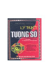 Lý thuyết tượng số (ứng dụng kinh dịch và nguyên lý toán nhị phân  phép tính số hà lạc  phép tính số tử vi)