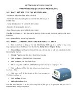 Hướng dẫn sử dụng nhanh một số thiết bị quan trắc môi trường