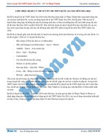 HOT NEW 2016 bộ đề lý thuyết ôn thi thpt quốc gia năm 2016 môn hóa học  MOON.VN