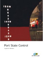 Port state control a GUIDE FOR MEMBERS
