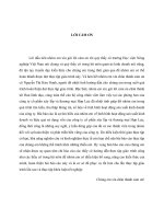 Hiệu quả sử dụng vốn của công ty cổ phần xây lắp và thương mại Hợp Lực