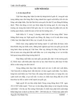 khoá luận tốt nghiệp “Một số giải pháp nhằm đổi mới chính sách xuất khẩu trong điều kiện hội nhập kinh tế quốc tế