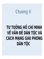 Bài giảng tư tưởng hồ chí minh   chương 2  tư tưởng hồ chí minh về vấn đề dân tộc và cách mạng giải phóng dân tộc (38tr)