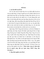 Hoàn thiện công tác thẩm định dự án ngành xăng dầu tại ngân hàng TMCP xăng dầu petrolimex