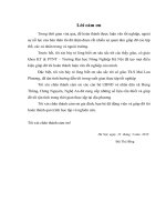 Tìm hiểu vai trò của người phụ nữ trong gia đình trường hợp nghiên cứu điểm tại xã hưng thông, huyện hưng nguyên, tỉnh nghệ an