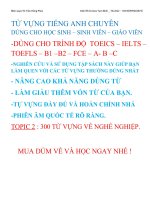 300 từ vựng tiếng anh về nghề nghiệp trong xã hội