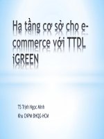 Hạ tầng cơ sở cho thương mại điện tử