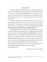 Phân tích rủi ro về tài chính đối với dự án đầu tư xây dựng nhà máy nhiệt điện An Khánh 2