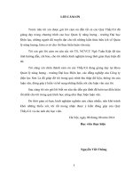 Một số giải pháp nâng cao hiệu quả sản xuất kinh doanh điện năng tại công ty điện lực sơn la