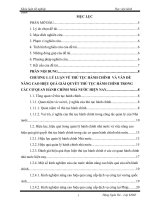 khoá luận Nâng cao hiệu quả trong thực hiện thủ tục cấp giấy chứng nhận quyền sử dụng  tại huyện tam nông – tỉnh phú thọ