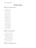Bai tap chuong 2 toán cao cấp