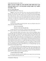 Một vài suy nghĩ về con đường đổi mới đào tạo nguồn nhân lực y tế ngành YDược khu vực miền núi phía bắc