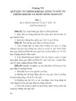 Ebook tìm hiểu luật sửa đổi, bổ sung một số điều của luật chứng khoán  phần 2