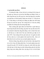 Phân tích chiến lược và đề xuất một số giải pháp chiến lược phát triển kinh doanh của công ty cổ phần thương cảng vũng tàu 