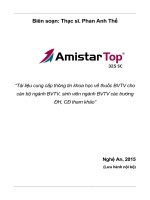 ThS. Phan Anh Thế: Amistar top