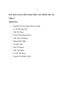 Lợi ích và bất lợi của vốn đầu tư trực tiếp nước ngoài  liên hệ việt nam 