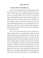 Hoàn thiện phân tích hiệu quả kinh doanh tại công ty cổ phần vĩnh hoàn 