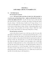 Tiểu luận mối liên hệ sự hài lòng của nhân viên chất lượng dịch vụ và sự thỏa mãn của khách hàng tổ chức 