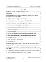 Báo cáo thực tập cơ sở ngành tại doanh nghiệp xây dựng công minh 