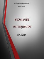 Bai thuyet trinh dung sai ren