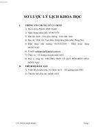 skkn PHƯƠNG PHÁP GIẢI NHANH và bài tập TRẮC NGHIỆM vật lý 12 