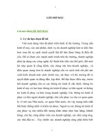 Giải pháp triển khai tính chi phí kinh doanh tại công ty TNHH thương mại hiệp quang 