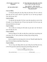 Đề thi sử học sinh giỏi lớp 12 Vĩnh Phúc năm 20122013