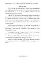 Báo cáo thực tập kỹ thuật tại công ty TNHH MTV DAP vinachem 