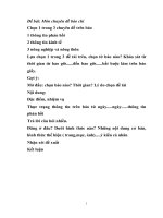 tiểu luận Môn chuyên đề báo chí