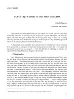 Người việt nam bộ từ góc nhìn tôn giáo