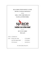 Đồ án tốt nghiệp lập trình mobile game phá gạch