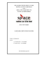 Đồ án tốt nghiệp game android kaiba corp ultimate masters