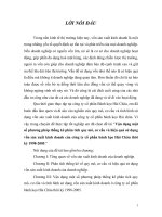 Đề tài vận dụng một số phương pháp thống kê phân tích quy mô, cơ cấu và hiệu quả sử dụng vốn sản xuất kinh doanh của công ty cổ phần bánh kẹo hải châu thời kỳ 1998 2005 