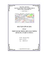 Thiết kế hệ thống đèn giao thông dùng plc s7200 và wincc