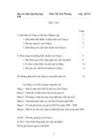 Báo cáo thực tập tổng hợp thực trạng hoạt động sản xuất kinh doanh tại công ty dệt kim thăng long 