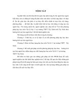 CẢI TIẾN PHƯƠNG PHÁP dạy học môn vật lý 11 tại TRƯỜNG TRUNG học PHỔ THÔNG tây NINH TỈNH tây NINH THEO HƯỚNG TÍCH cực HOÁ NGƯỜI học